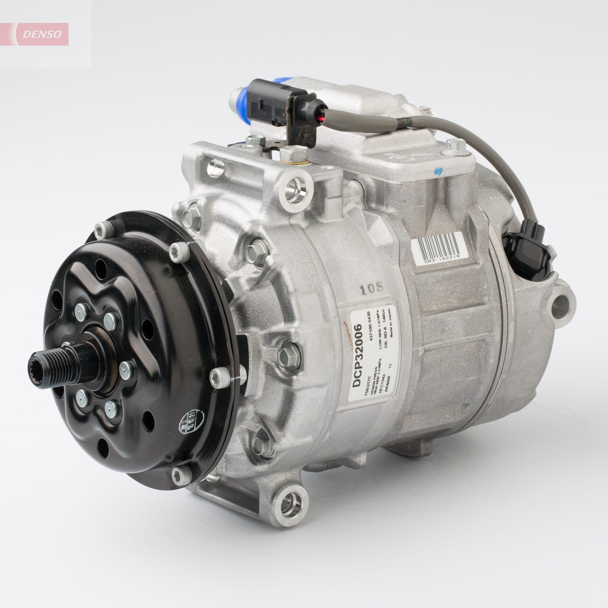 Компресор кондиціонера VW TRANSPORTER T5 ФУРГОН (7HA, 7HH, 7EA, 7EH) 2.5 2003.04 - 2009. DENSO (DCP32006) Denso фото 2