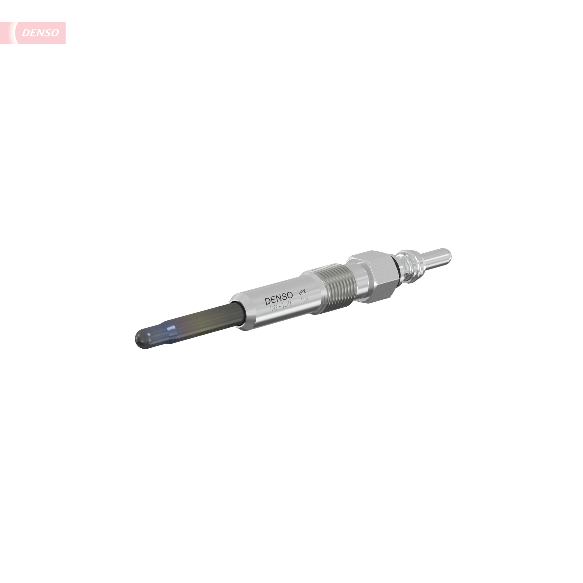 Свічка розжарювання 11V M10X1 L=97 (29.6) ALFA 55/64 FORD GALAX/ SCORP/ GRAND CHEROKE DENSO (DG-109) Denso фото 2