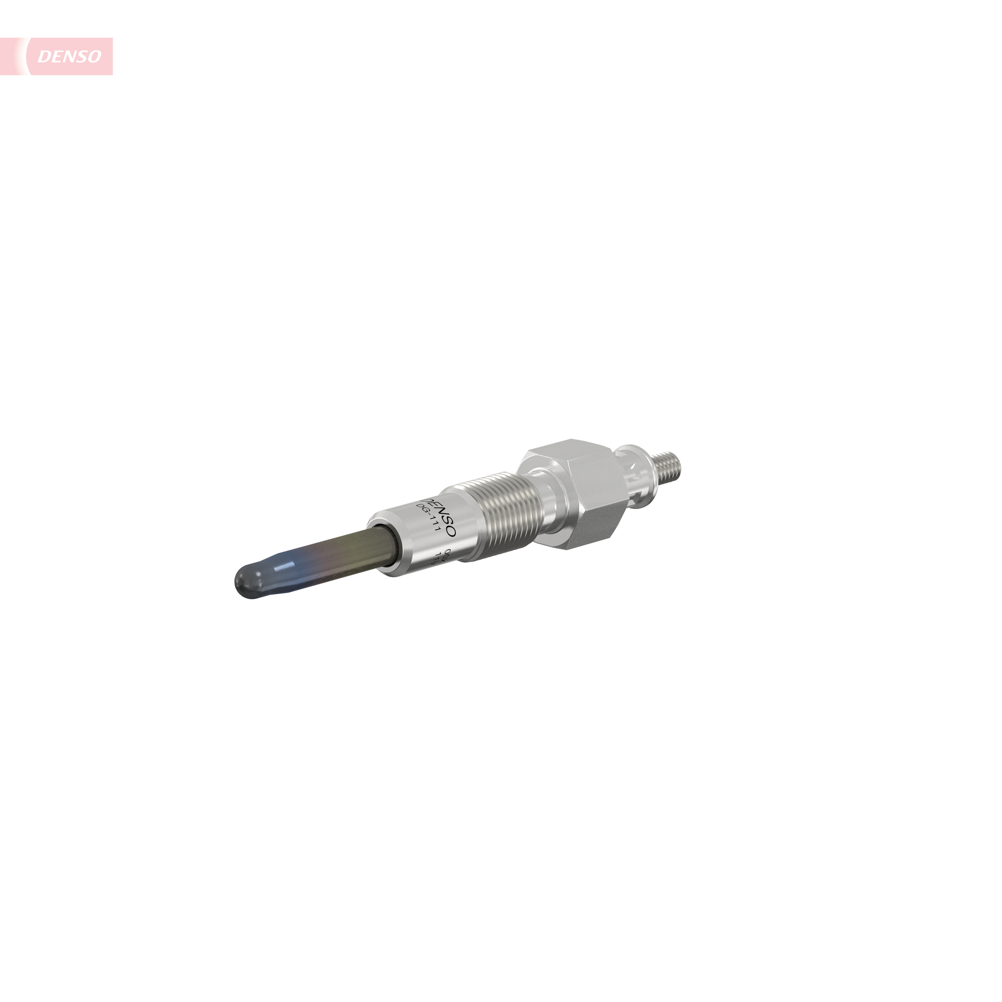 Свічка розжарювання 11V M10X1 L=76 (24.6) CITROEN JUMPER FIAT DUCATO PEUGEOT BOXER RA DENSO (DG-111) Denso фото 2