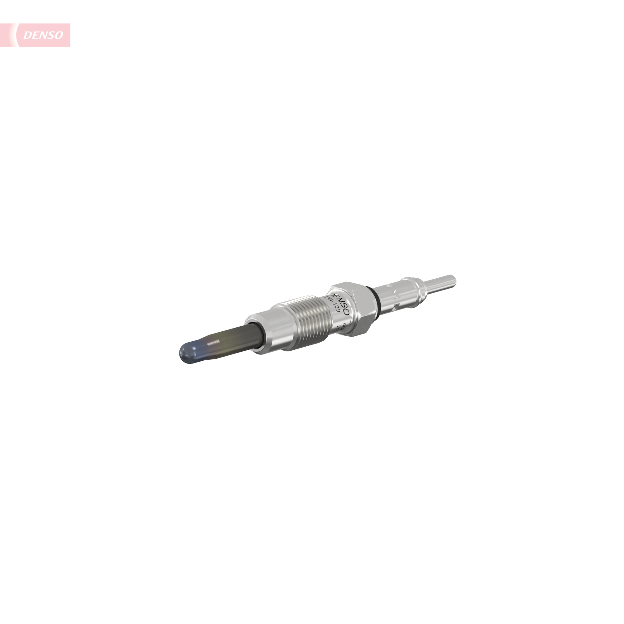 Свічка розжарювання 11V M12X1.25 L=75.2 (20.3) FIAT DOBLO PALIA PUNTO STRADA 1.9D DENSO (DG-129) Denso фото 2