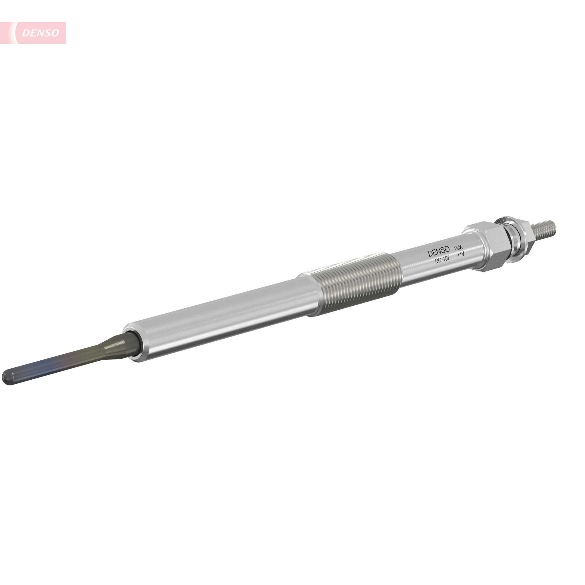 Свічка розжарювання 11V M10X1.25 L=170 (35) MITSU PAJERO III 3.2 DI-D 2001- 2005- DENSO (DG-187) Denso фото 2