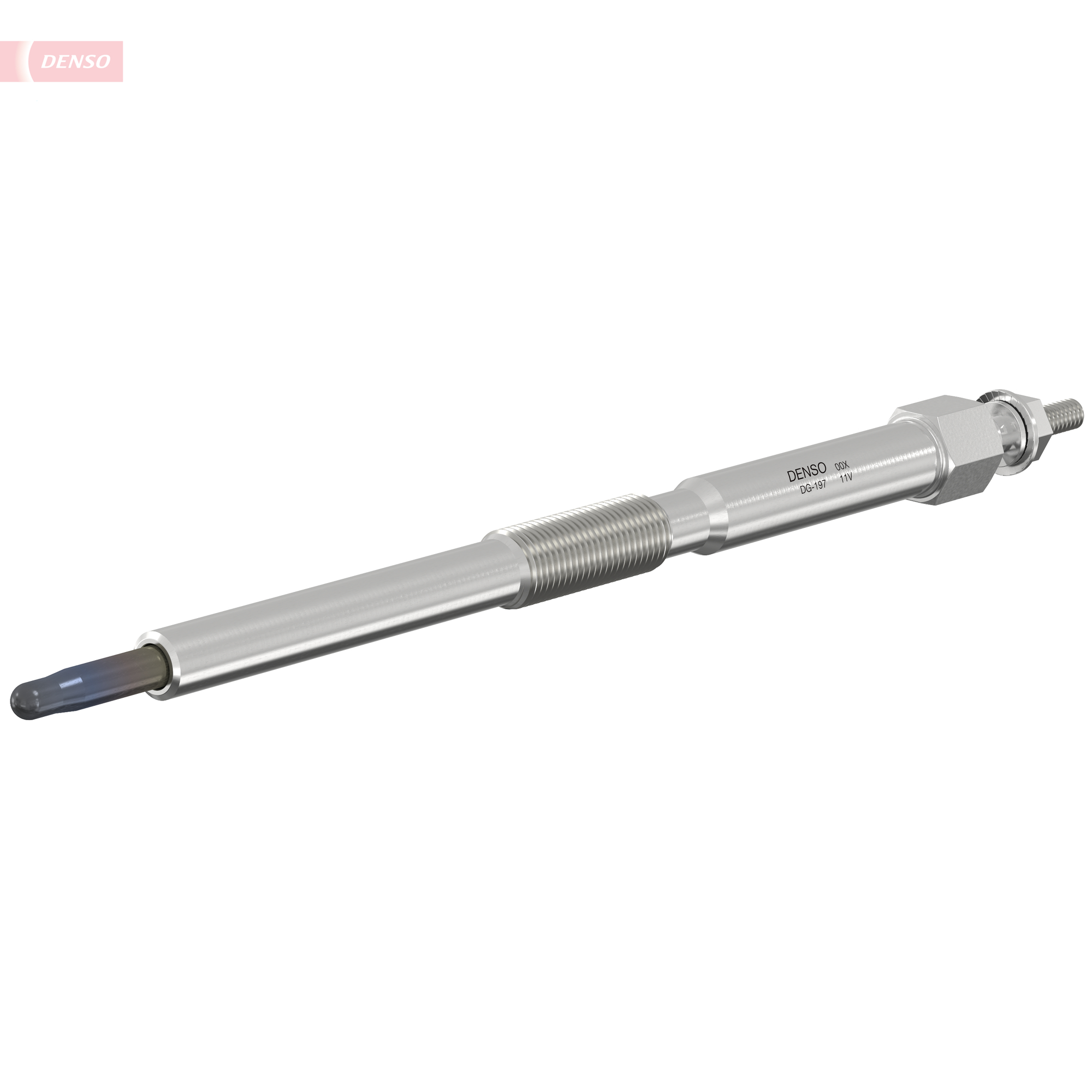 Свічка розжарювання 11V M10X1 L=177.8 (20.5) NISSAN DENSO (DG-197) Denso фото 2