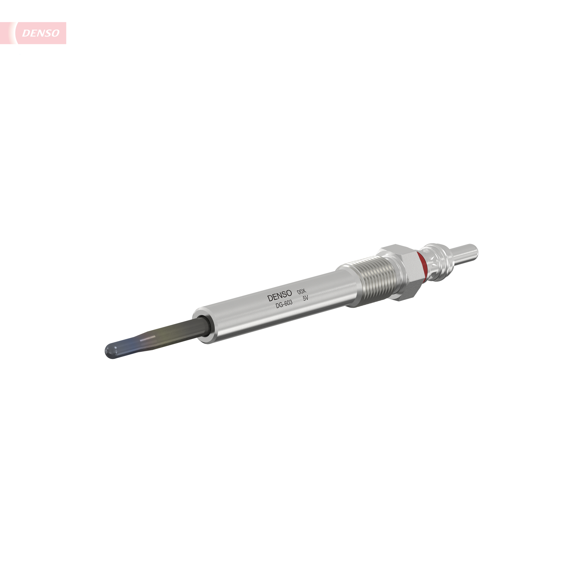 Свічка розжарювання 5V M8X1 L=113.9 (27.5) PEUGEOT CITROEN FORD DENSO (DG-603) Denso фото 2