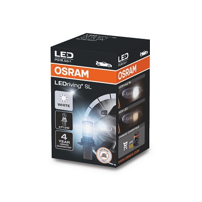 Автолампа світлодіодна P13W LED 12V 1.8W 6000K PG18,5D-1 / LEDRIVING® SL / COOL WHITE - OSRAM (828DWP) osram фото 2