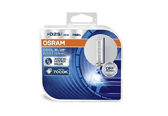 Автолампа ксенонова D2S 85V 35W 7000K P32D-2 / COOL BLUE® BOOST - ВРАЖАЮЧА ЯСКРАВІСТЬ OSRAM (66240CBB-HCB) osram фото 2