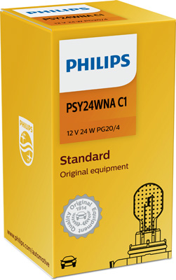 Автолампа 24W PSY24W 12V 24W PG20/4 PHILIPS (12188NAC1) Philips фото 2