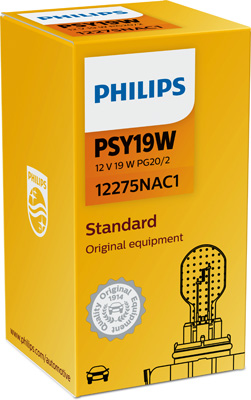 Автолампа 19W PSY19W 12V 19W PG20/2 PHILIPS (12275NAC1) Philips фото 2