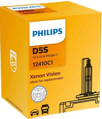 Автолампа ксенонова D5S 12V 25W PK32D-7 PHILIPS (12410C1) Philips фото 2