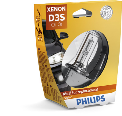 Автолампа ксенонова D3S 42V 35W 4600K PK32D-5/VISION/1ШТ. BLISTER PHILIPS (42403VIS1) Philips фото 2
