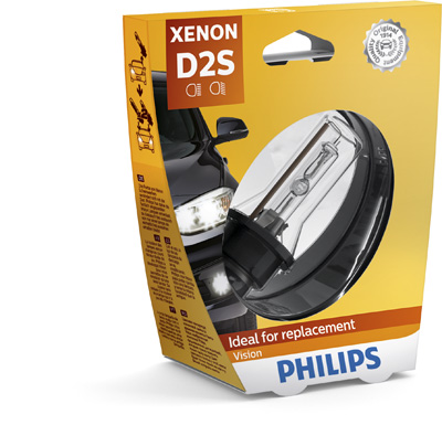 Автолампа ксенонова D2S 85V 35W 4600K P32D-2/VISION/1ШТ. BLISTER PHILIPS (85122VIS1) Philips фото 2