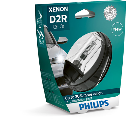 Автолампа ксенонова D2R 85V 35W P32D-3 / X-TREME VISION GEN2 - НА 150% ЗБІЛЬШЕНИЙ СВІ PHILIPS (85126XV2S1) Philips фото 2