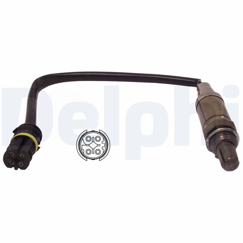 Лямбда зонд BMW 3 (E46)/5 (E39/E60)/7 (E38/E65/E66/E67) 94-10 (M52/M54) Delphi фото 9