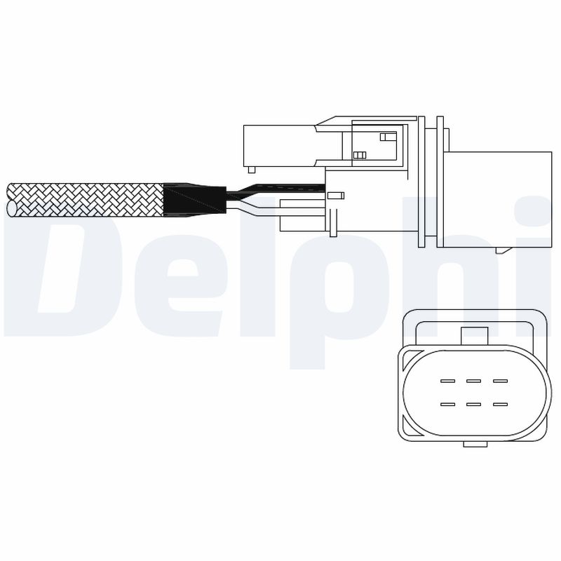 Лямбда зонд BMW 3 (E46)/X3 (E83) 01-11 N42/N46 Delphi фото 9