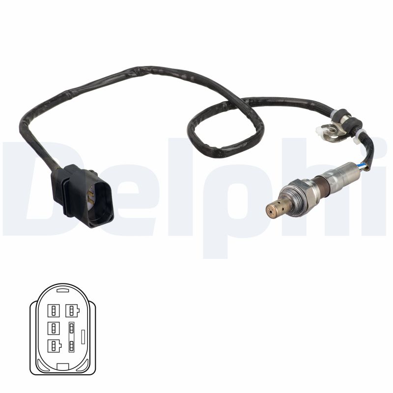 Лямбда зонд Audi A3/VW Golf V/VI 1.6 04-13 Delphi фото 9