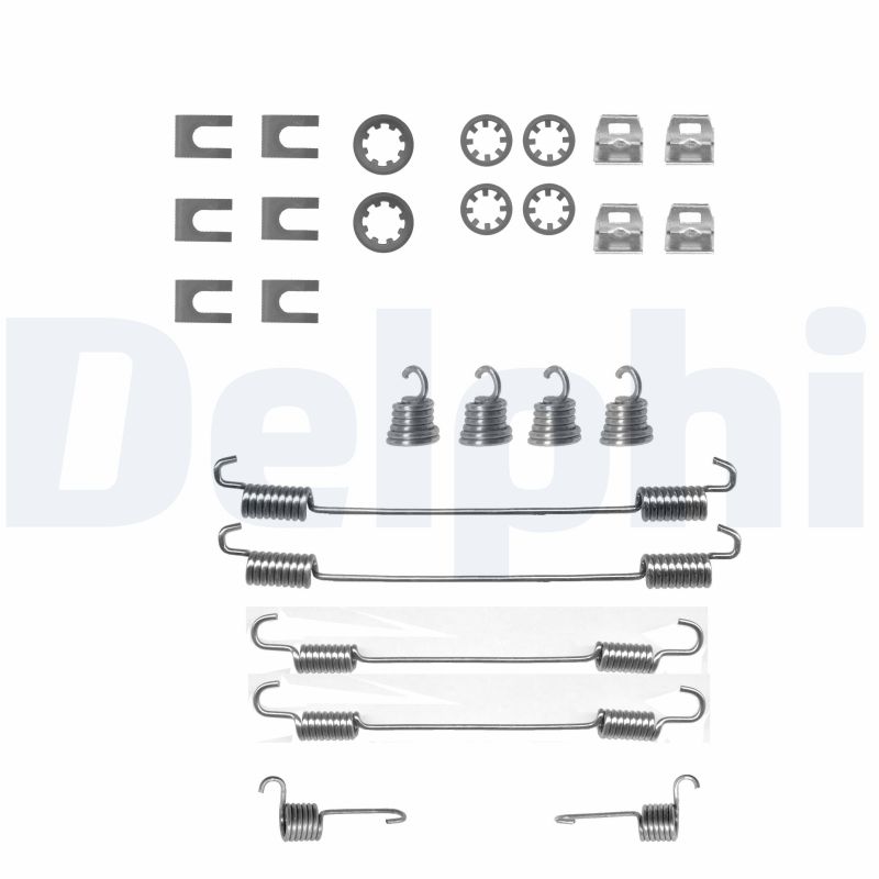 Монтажний к-кт гальмівних колодок CITROEN CITROEN XSARA/PEUGEOT 306, 405 DELPHI (LY1111) Delphi фото 2