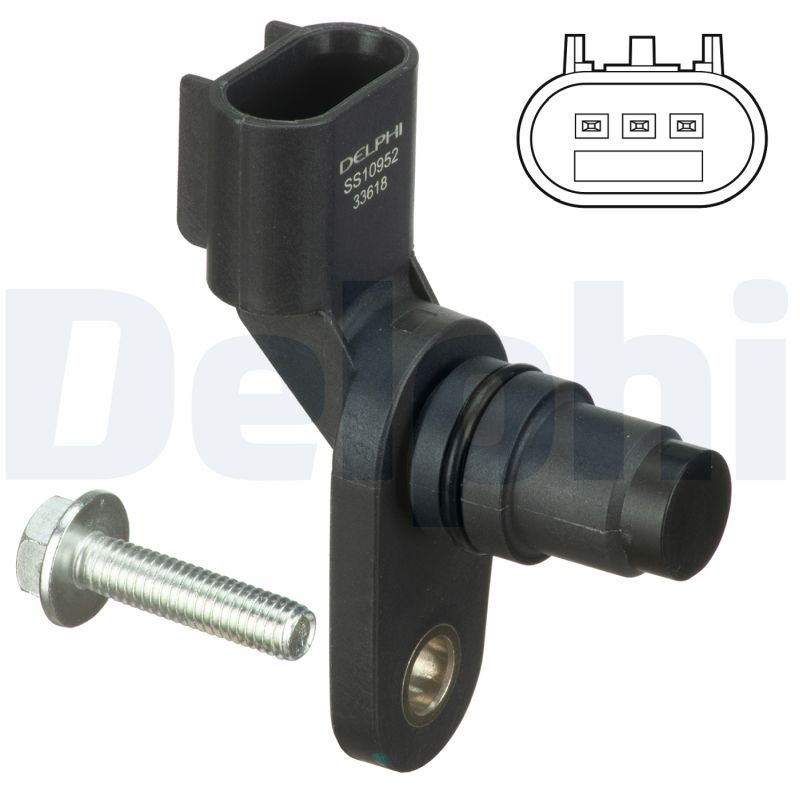 Датчик положення розподільчого валу DAEWOO GENTRA - 1.5 (2013.06->) DELPHI (SS10952) Delphi фото 2
