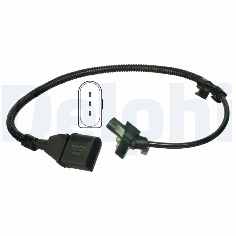 Датчик обертів колінвалу VW GOLF IV (1J1) - 1.4 16V (1997.08 - 2008.04) DELPHI (SS11054) Delphi фото 2