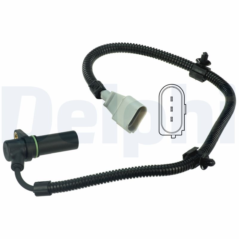 Датчик обертів колінвалу VW POLO IV (9A4,...) - 1.4 TDI (2002.09->) DELPHI (SS11071) Delphi фото 2