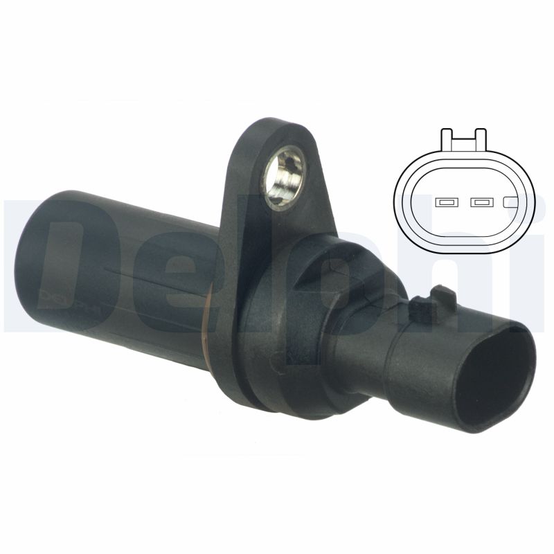 Датчик положення колінвалу Fiat Doblo 1.2/1.4 01- Delphi фото 9