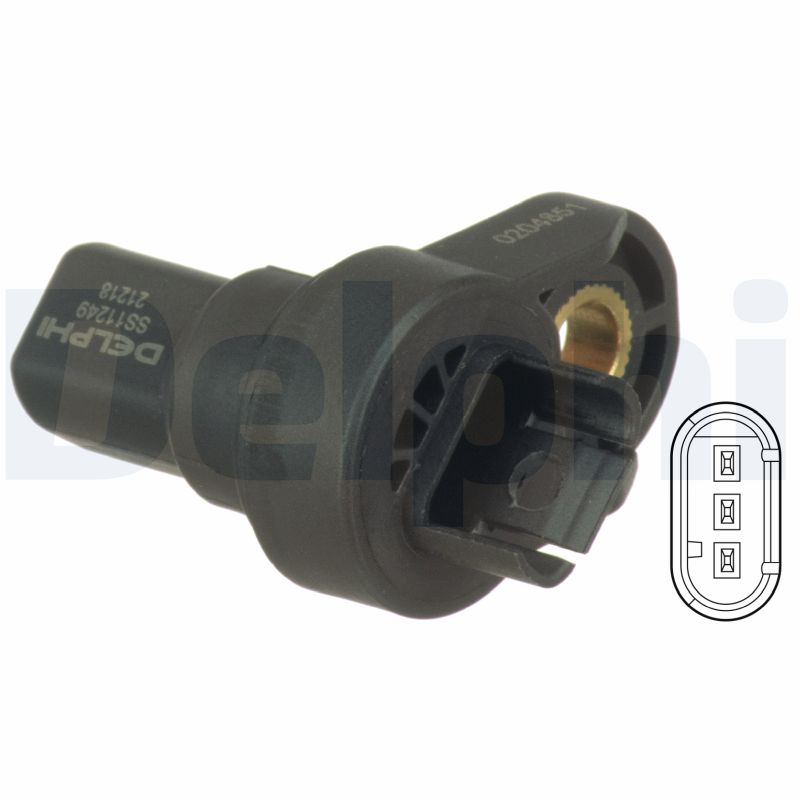 Датчик обертів колінвалу BMW 1 (E81) - 116 I (2006.09 - 2012.09) DELPHI (SS11249) Delphi фото 2