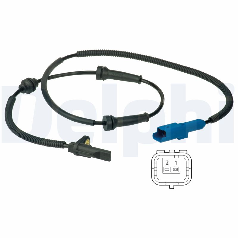 Датчик ABS PEUGEOT 301 - 1.6 VTI 115 (2012.11->) DELPHI (SS20390) Delphi фото 2