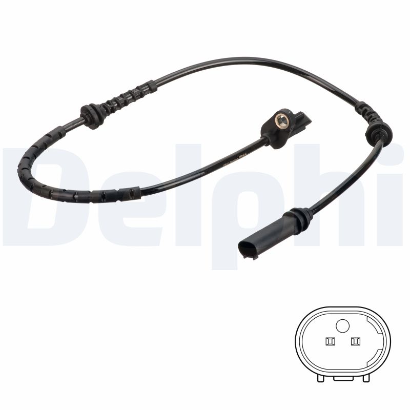 Датчик ABS BMW X1 (F48) - SDRIVE 20 I (2014.11->) DELPHI (SS20792) Delphi фото 2