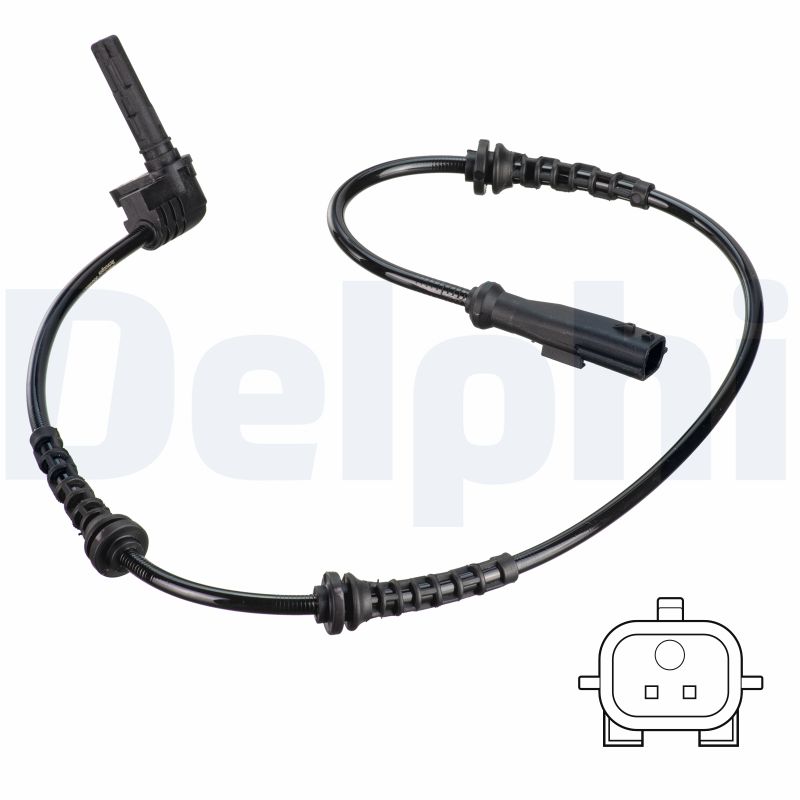 Датчик ABS RENAULT MEGANE IV GRANDTOUR (K9A/M/N_) 1.5 DCI 110 2016.04- DELPHI (SS20820) Delphi фото 2