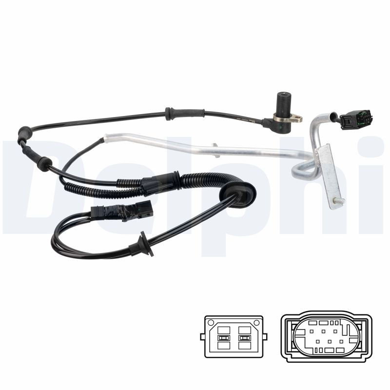 Датчик ABS VW PASSAT B5.5 (3B6) - 1.9 TDI (2000.09 - 2005.08) DELPHI (SS20824) Delphi фото 2