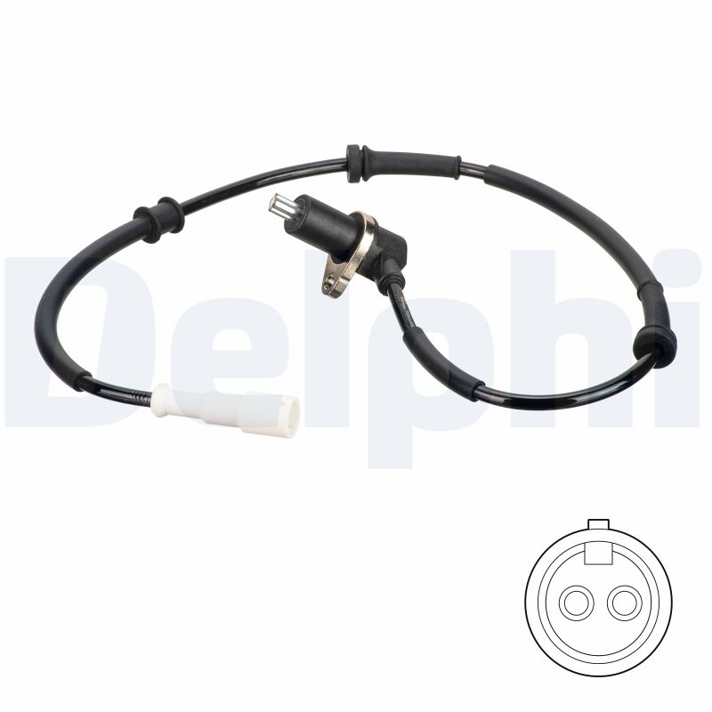 Датчик ABS RENAULT KANGOO EXPRESS (FC0/1_) 1.4 1997.08-2008.06 DELPHI (SS20826) Delphi фото 2
