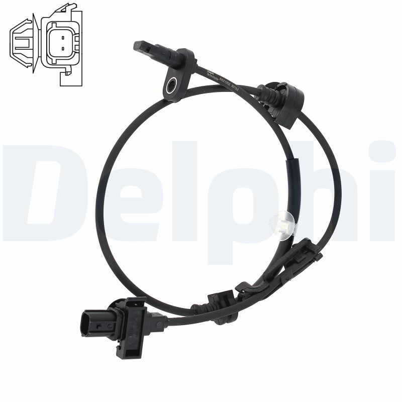 Датчик ABS HONDA CR-V III (RE_) - 2.0 I-VTEC 4WD (RE5, RE2) (2006.06->) DELPHI (SS21202-12B1) Delphi фото 2