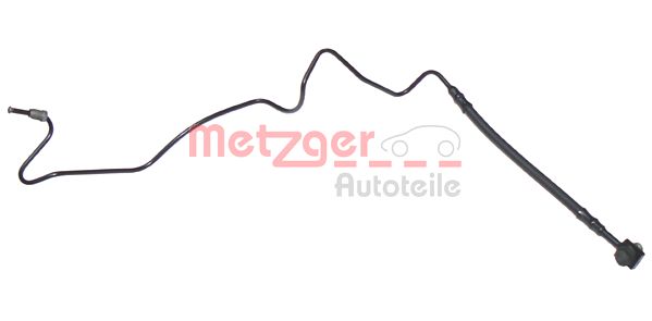 Шланг гальмівний ЗЗАДУ AUDI A3 (8L1) 09/96-05/03,AUDI TT (8N3) 10/98-06/06,AUDI TT METZGER (4119355) Metzger фото 2