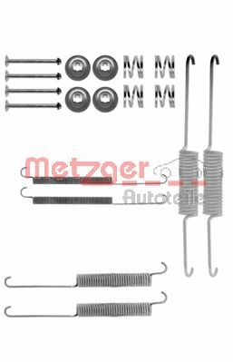 Монтажний к-кт гальмівних колодок OPEL FRONTERA A (U92) 2.3 1992.03-1998.10 METZGER (105-0758) Metzger фото 2