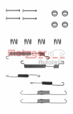 Монтажний к-кт гальмівних колодок HYUNDAI ACCENT ЛІФТБЕК (X-3) 1.5 1994.04-2000.01 METZGER (105-0770) Metzger фото 2