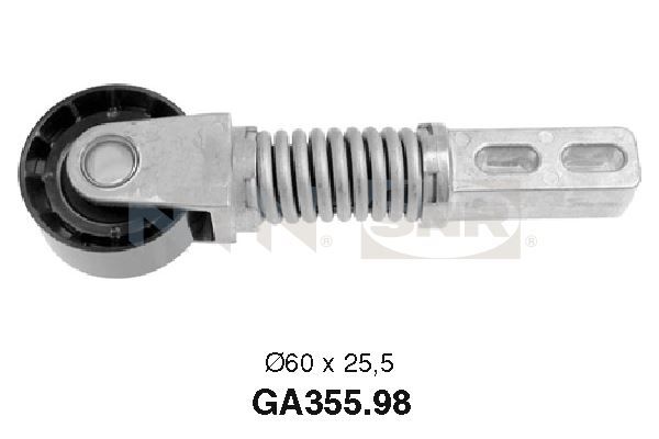 Роликовий модуль натяжника ременя RENAULT MEGANE/MEGANE CLASSIC/MEGANE SCENIC/ESPACE SNR (GA355.98) SNR фото 2