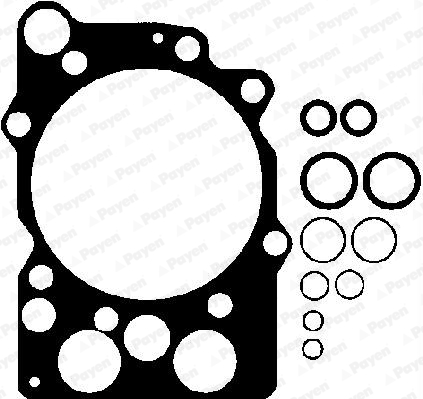 Прокладки двигуна LE 10805.45 для VOLVO F 12 F 12/400,F 12/410