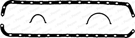 Прокладки двигуна PY HC127 для IVECO Zeta 109-14