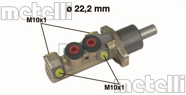 Цилиндр тормозной (главный) Citroen Jumpy/Fiat Scudo/Peugeot 806/Expert 95-06/605 89-99 фото 5