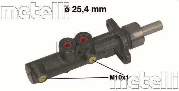 Циліндр гальмівний (головний) MB Sprinter/VW LT 96-06 (+ABS) Metelli фото 8