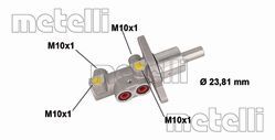 Циліндр гальмівний головний FORD FOCUS C-MAX 1.6;1.8,FOCUS II 1.4-2.0TDCI 06-11 METELLI (05-0885) Metelli фото 2