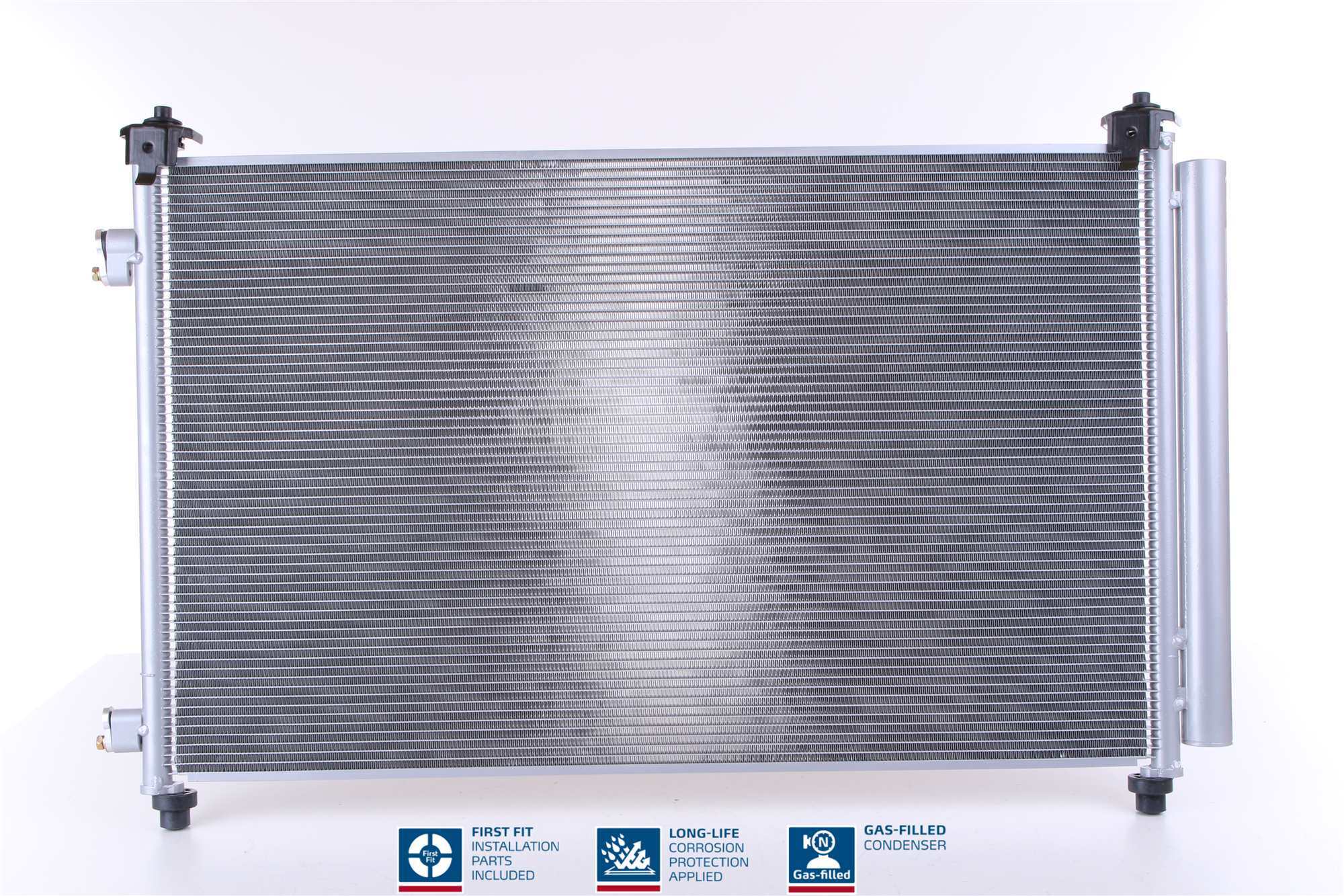 Конденсер кондиціонера MAZDA CX-9 (07-) 3.5I-3.7I-V6/M/A/AC+(01/07-) OE TD11-61-480A NISSENS (940253) Nissens фото 2