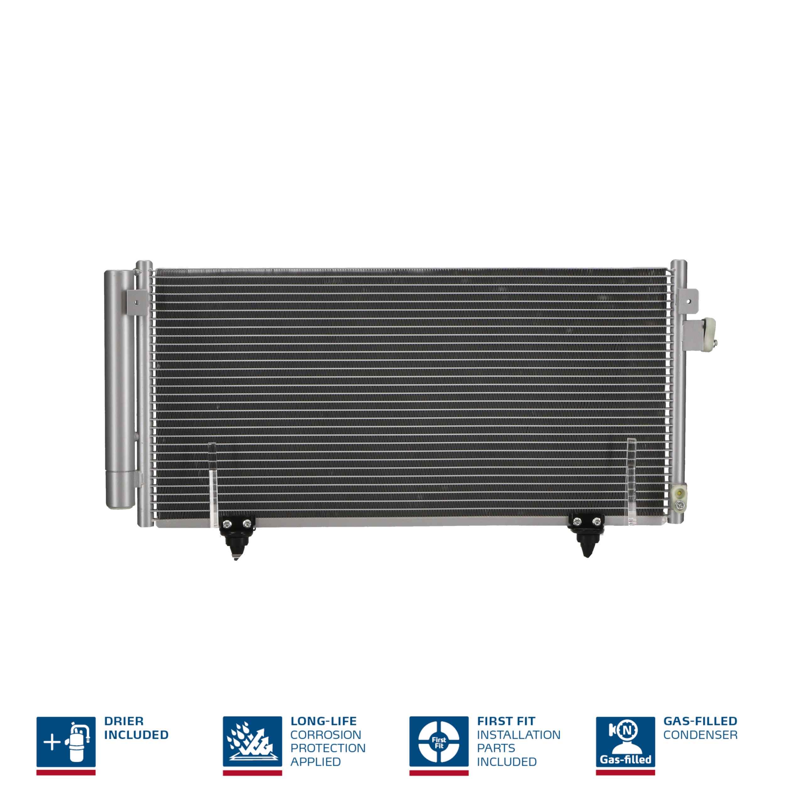 Конденсер кондиціонера SUBARU IMPREZA-FORRESTER (08-) OE 73210-FG000 NISSENS (940257) Nissens фото 2