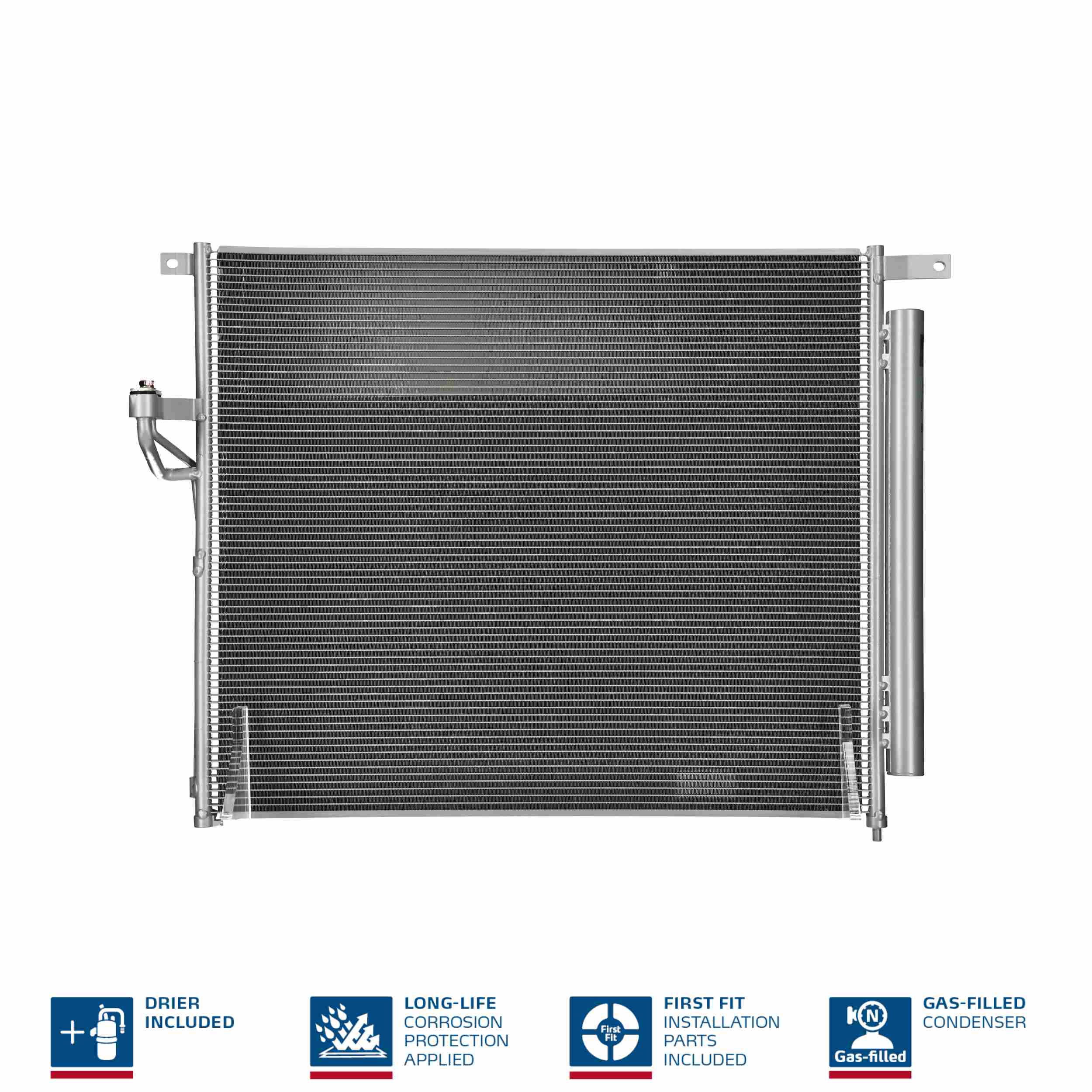 Конденсер кондиціонера FORD RANGER (TKE) (11-) 2.5 I 16V|MAZDA BT 50 II (11-) 2.2 TDCI|M NISSENS (940266) Nissens фото 2