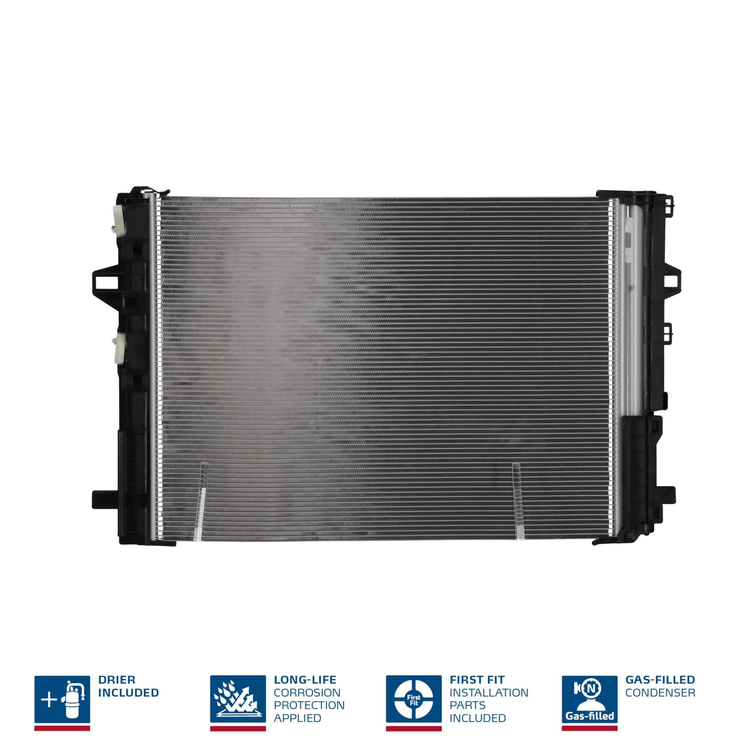Конденсер кондиціонера MERCEDES A-CLASS W 176 (12-) A 160 CDI (+) NISSENS (940322) Nissens фото 2