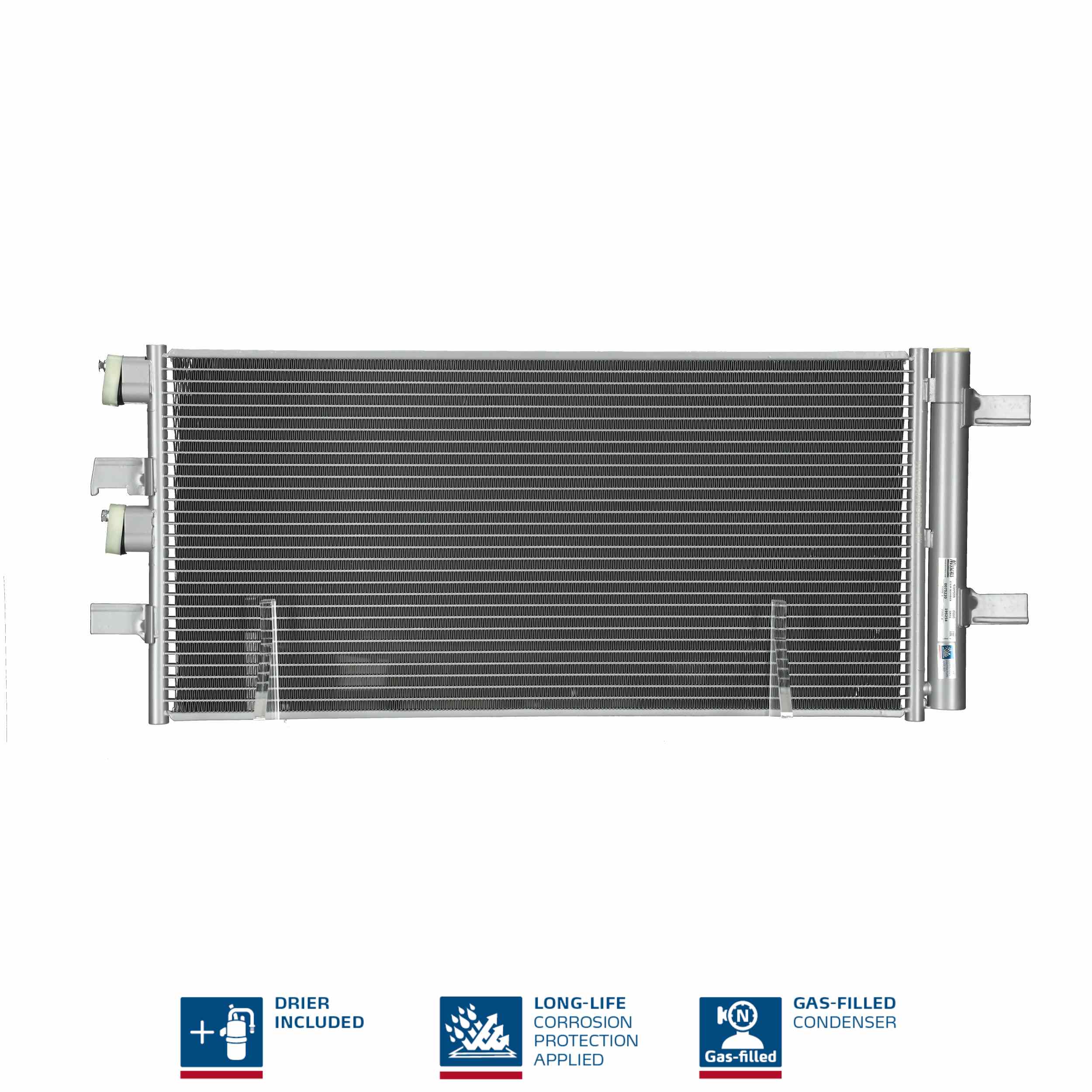 Конденсер кондиціонера MINI CLUBMAN (F54) (15-) COOPER 1.5|MINI CLUBMAN (F54) (15-) COOP NISSENS (940509) Nissens фото 2
