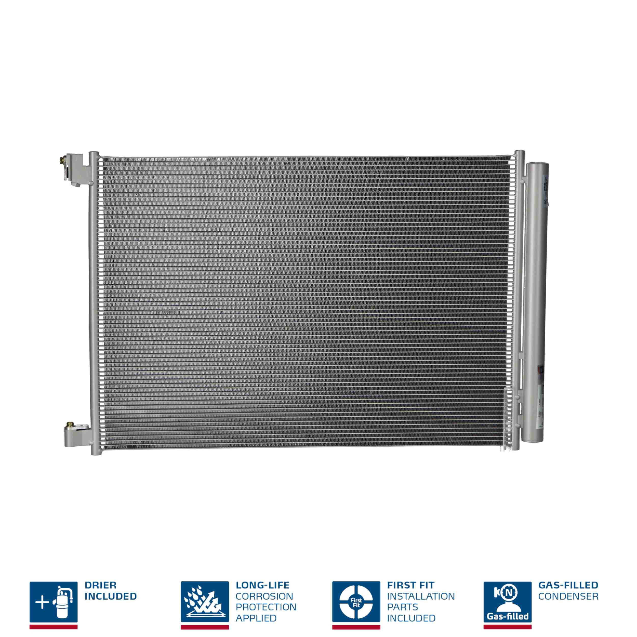 Конденсер кондиціонера MERCEDES C-CLASS W 205 (14-) AMG C 43|MERCEDES C-CLASS W 205 (14- NISSENS (940519) Nissens фото 2
