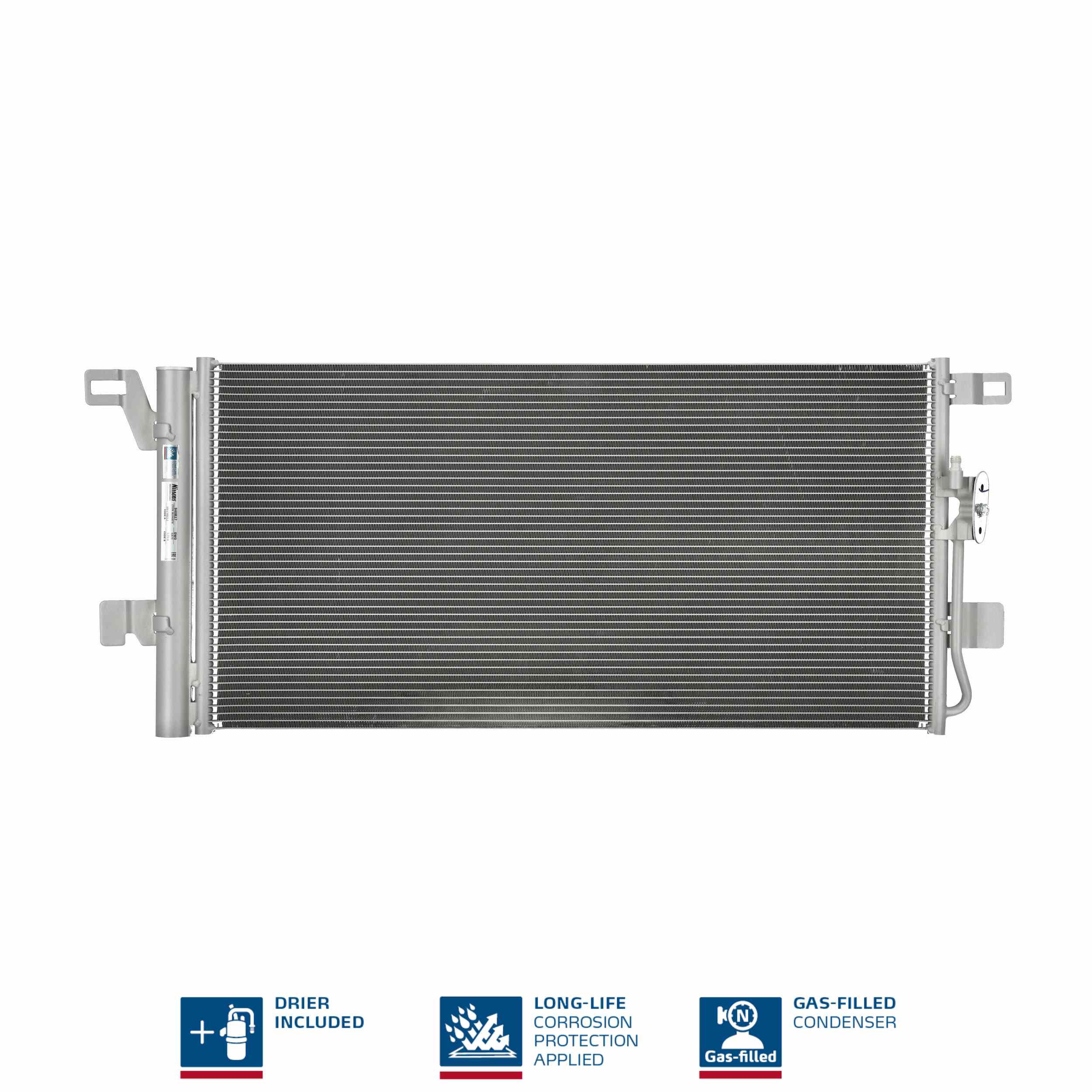 Конденсер кондиціонера AUDI Q5/SQ5 (16-) 2.0 TFSI NISSENS (940827) Nissens фото 2