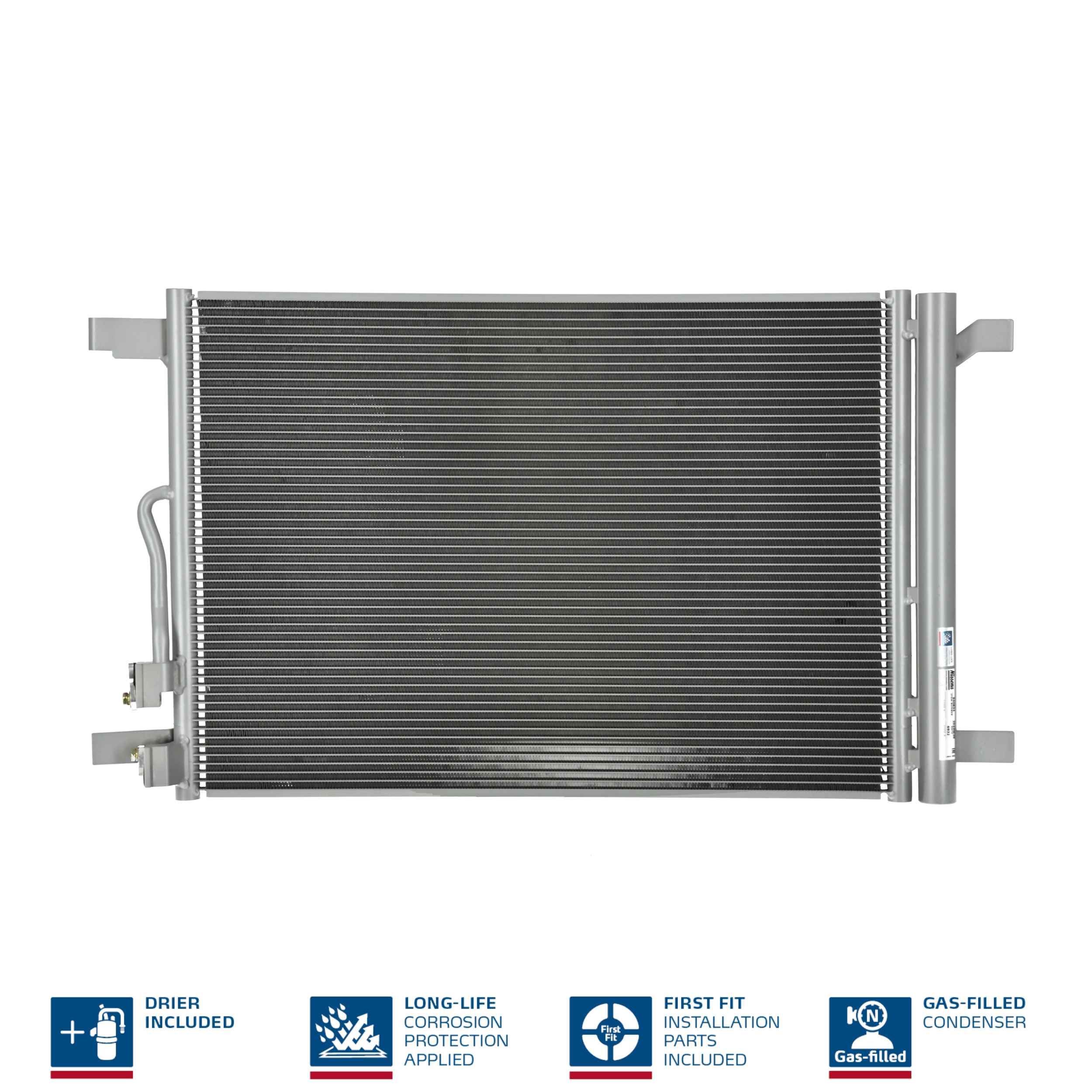Конденсер кондиціонера AUDI A 3/S 3 (8V) (12-) 1.0 TSI NISSENS (940834) Nissens фото 2