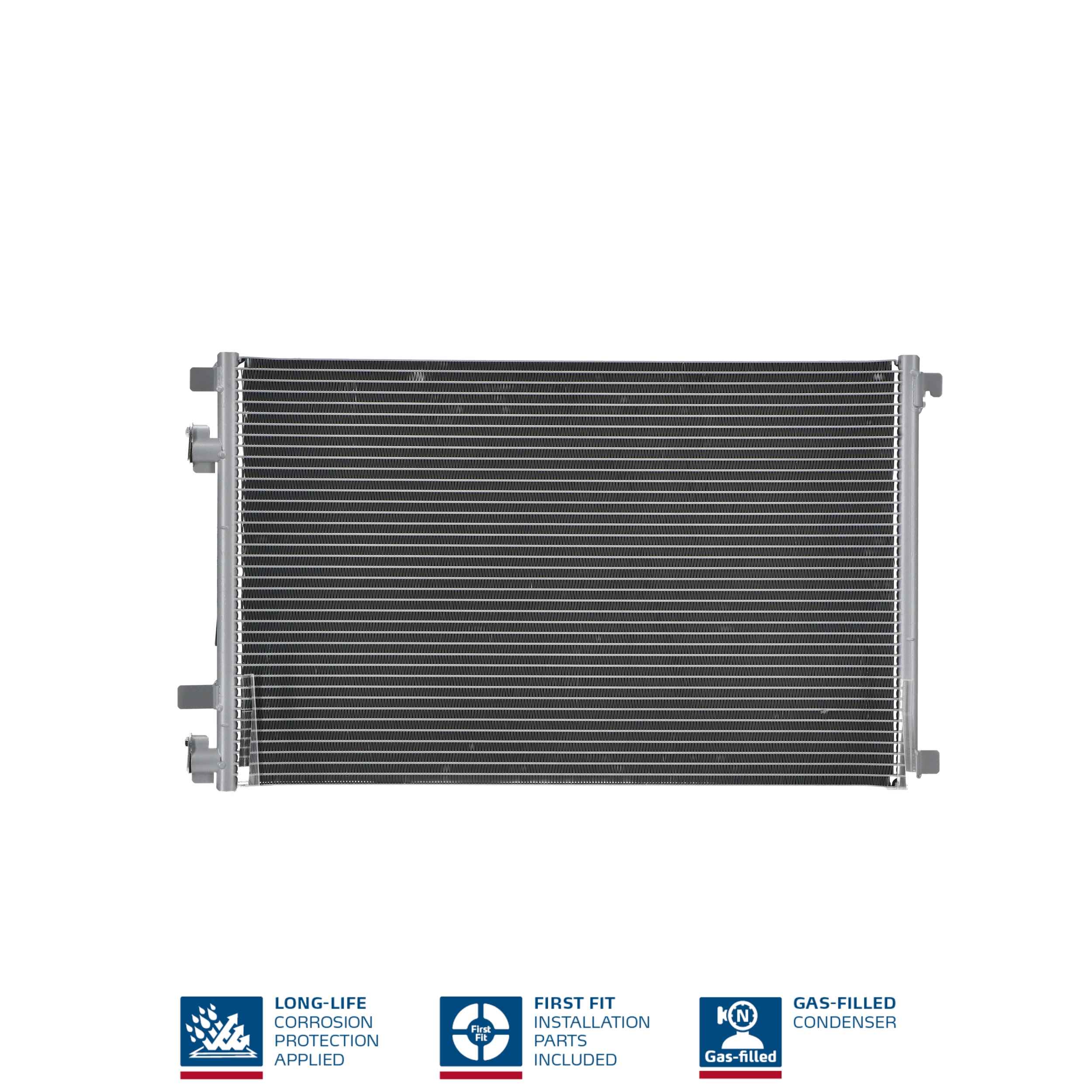 Конденсер кондиціонера RENAULT MEGANE II, SCENIC II 1.5, 1.6, 2.0 03- NISSENS (94626) Nissens фото 2