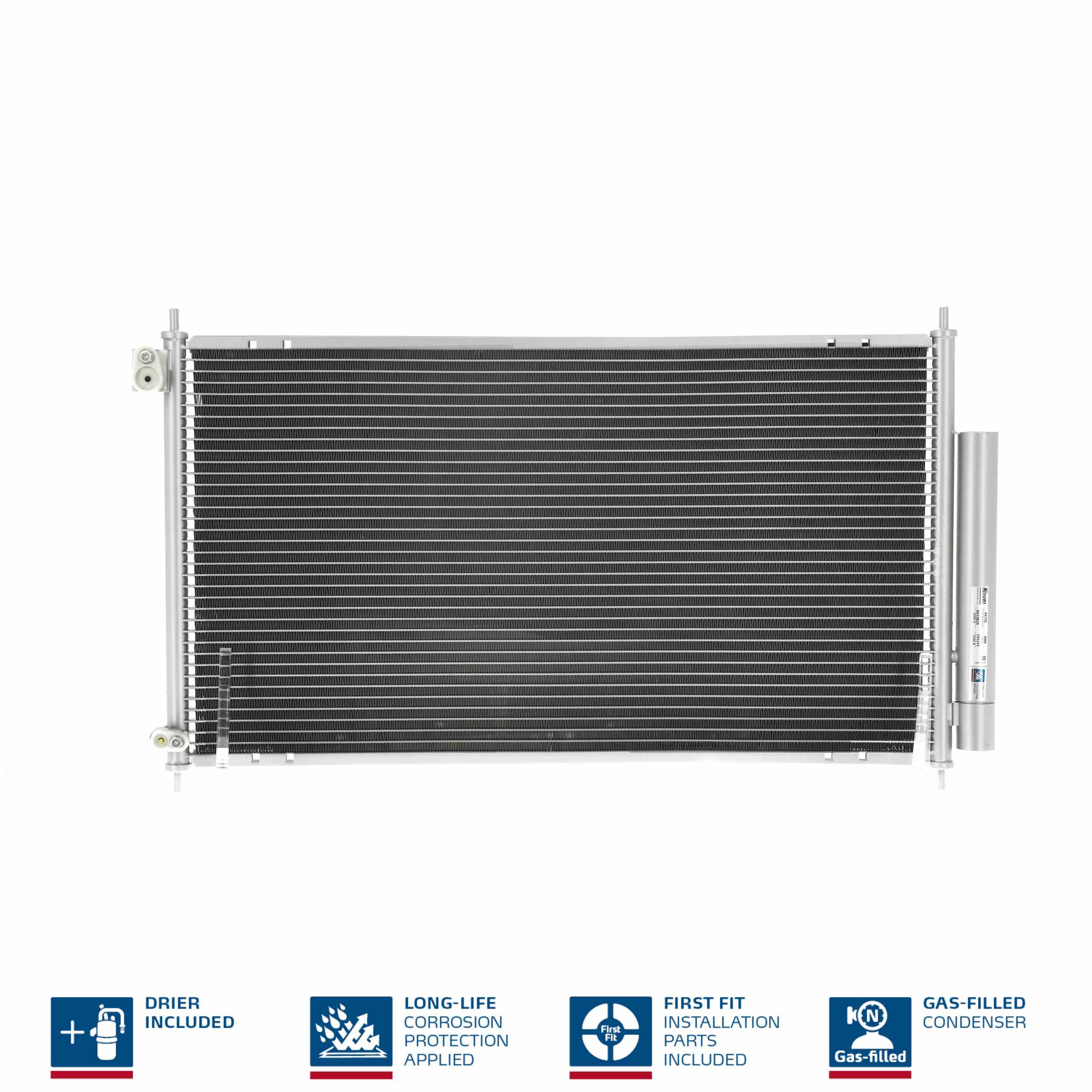 Конденсер кондиціонера HONDA ACCORD VIII 2.0, 2.4 03- NISSENS (94732) Nissens фото 2