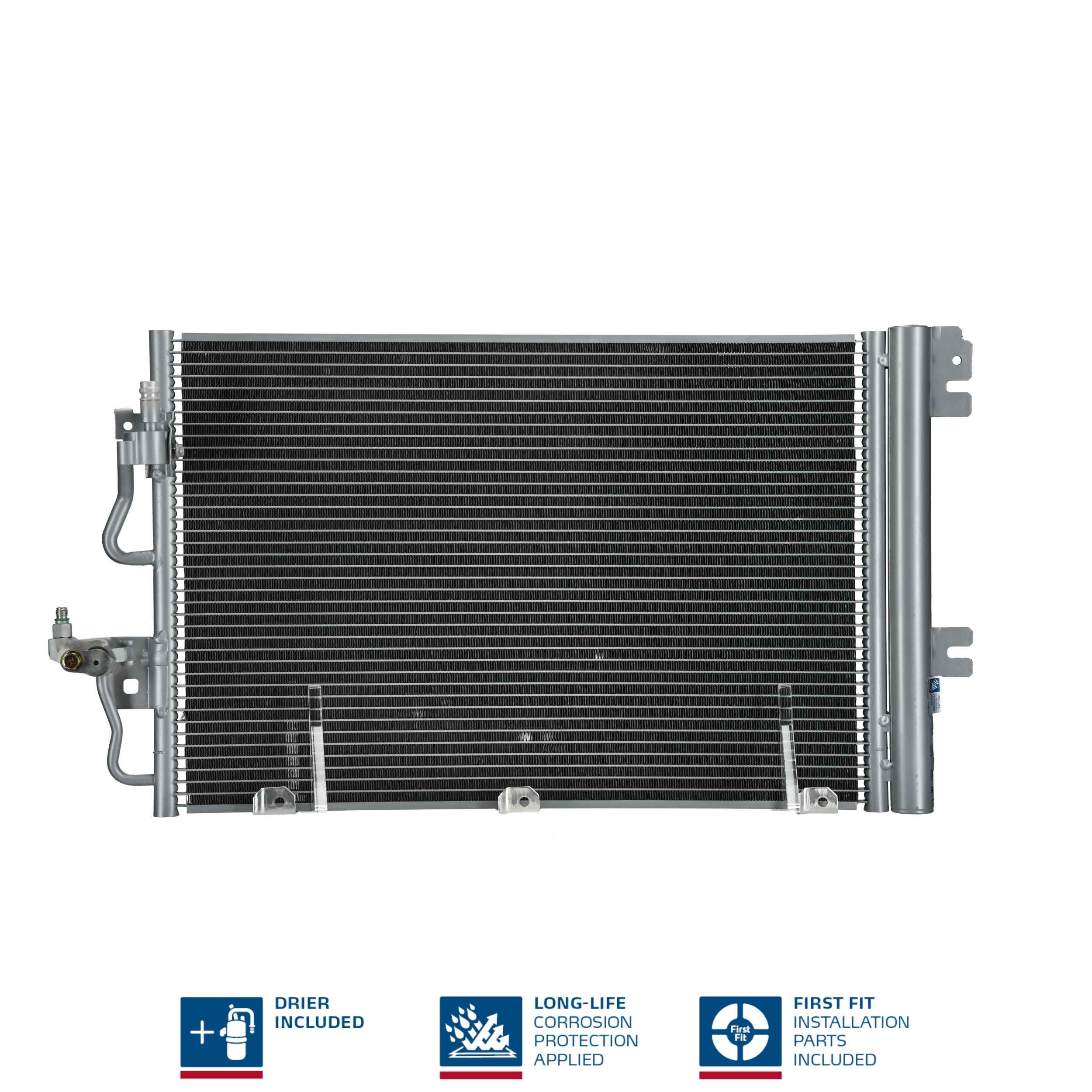 Конденсер кондиціонера OPEL ASTRA H GAS 04- NISSENS (94767) Nissens фото 2